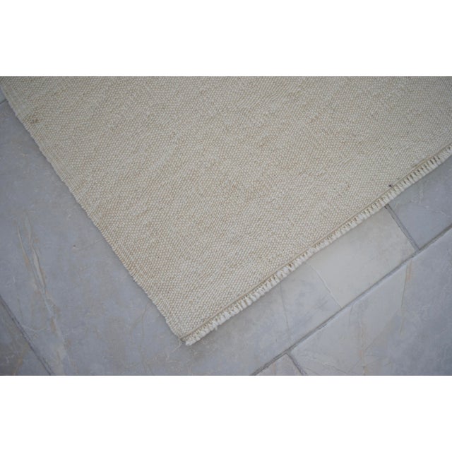 Paul Klee Unfall Inspired Hand Woven Area Rug New 4′ × 5′10″ For Sale - Image 12 of 13