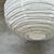 Japanese-Style Teardrop-Shaped Pendant Light in Rattan and Natural Linen, 1980s For Sale - Image 4 of 18