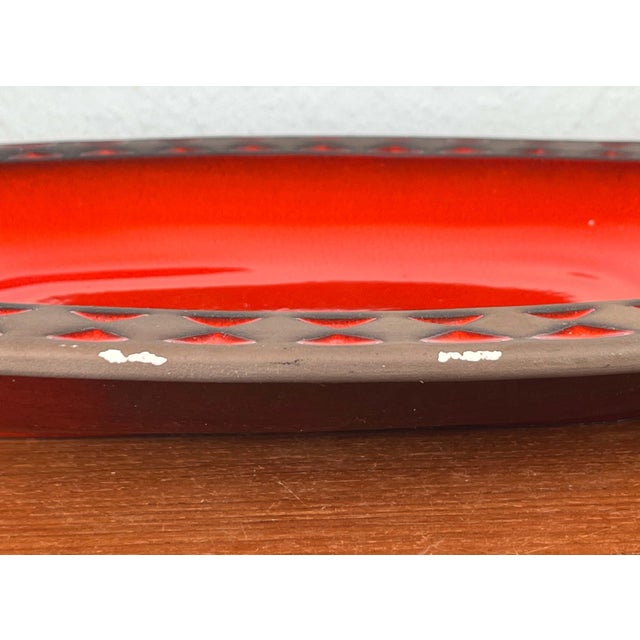 Large Mid-Century Modern Danish Studio Pottery Bowl from Frank Keramik, 1960s For Sale - Image 14 of 18