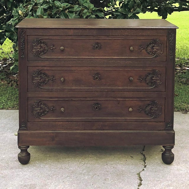 19th Century Country French Commode Chest of Drawers Chairish