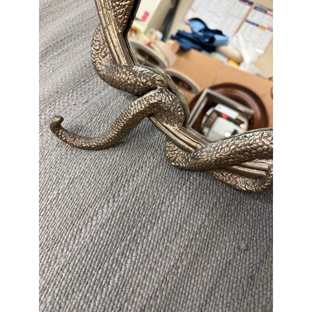 Glass Pottery Barn Harry Potter Serpent Mirror For Sale - Image 7 of 12