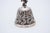 Chiseled Silver Bell with Feathers and Plant-Based Elements, in Good conditions. Designed 1920 to 1949