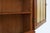 1920s Art Deco Oak Wall Cabinet with Amber Glazed Door, Belgium, 1920s For Sale - Image 5 of 13