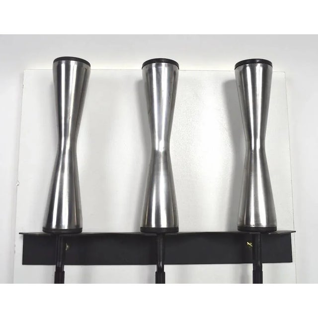 Mid-Century Modern Modernist Wall Mount Fireplace Attributed to Seymor For Sale - Image 3 of 7