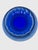 Vintage Cobalt Blue Hour-Glass 5 5/8” Hyacinth Forcing Vase For Sale - Image 9 of 12
