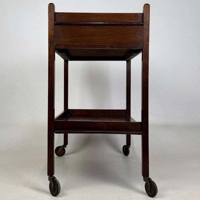 Antique Georgian Mahogany Tea Trolley, 1800s For Sale - Image 6 of 13