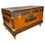 Vintage Moynat Trunk in Orange Canvas, 1920s For Sale - Image 16 of 16