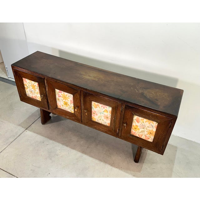 1940s Rustic Chestnut Wood Sideboard, 1940s For Sale - Image 5 of 18