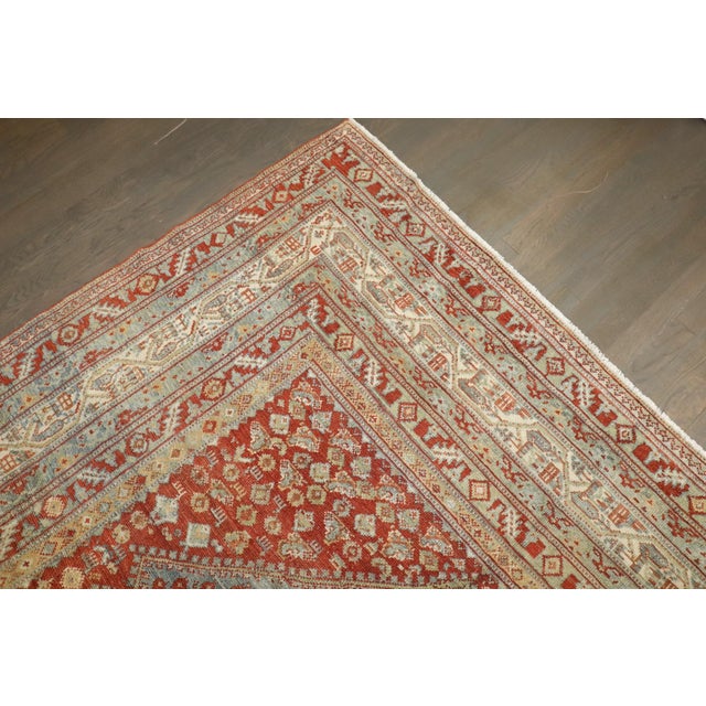 Antique Saraband Corridor Rug rug no.j4533 For Sale - Image 9 of 10