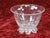 1920s 1920s Nut Bowl Venetian Glass Clear Small Footed For Sale - Image 5 of 9