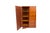 Wood Art Deco Four-Leaf Wardrobe, Poland, 1940s For Sale - Image 7 of 12
