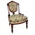 Wood Antique English Walnut Armchairs, Set of 2 For Sale - Image 7 of 14