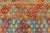 1990s Eclectic Balochi Brown/Rust Wool Rug - 3'6''x5'2'' For Sale - Image 5 of 11