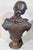 Metal Antique French Lifesize Bronze Bust of a Young Woman by Wagner For Sale - Image 7 of 18