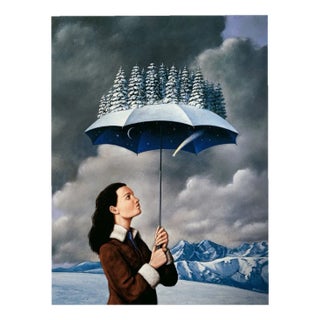 Rafal Olbinski, A Winter, Giclee Print For Sale