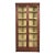 Antique American Empire Carved Walnut Bookcase Cabinet, Circa 1900 For Sale