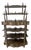 Late 19th Century Victorian Barley Twist Etagere With 2 Drawers and 6 Shelves. For Sale