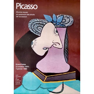 Pablo Picasso Grand Palais Poster, 1979 For Sale