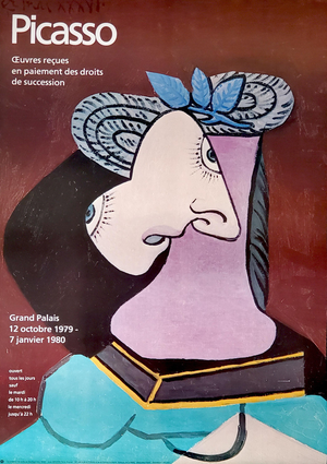 Pablo Picasso Grand Palais Poster, 1979