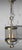 Mid 20th Century Neoclassical French Brass and Blown Glass Lantern For Sale - Image 4 of 18