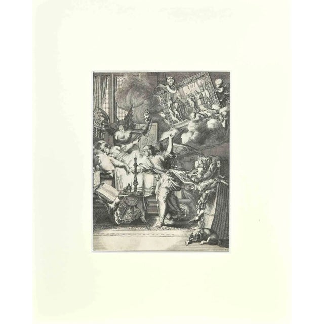Romeyn de Hooghe, La Manière de se Bien Preparer à La Mort, Etching, 1700 For Sale - Image 3 of 3