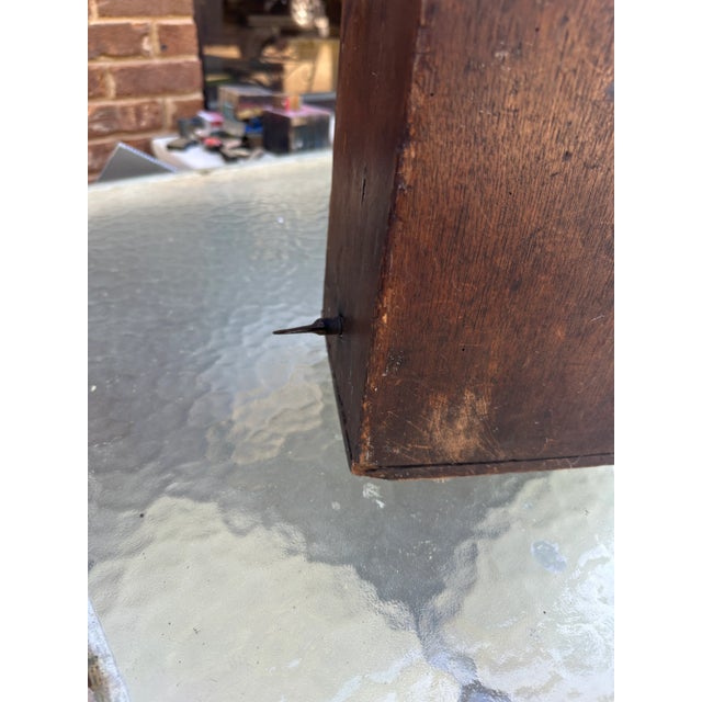 Wood 1970s Wooden Shelf Grinder Box For Sale - Image 7 of 11