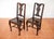 Antique English Oak Jacobean Hall Side Dining Chairs, 1620, Set of 2 For Sale - Image 15 of 18