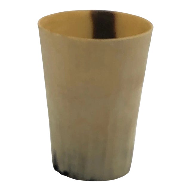 Early 20th Century Real Moose Antler Horn Cup—Shot Glass For Sale