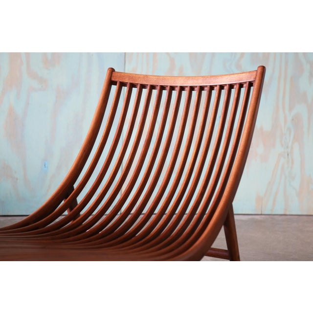 Agatha Chaise Attributed to Chistophe Pillet C. 2018 Sculpted Cherry For Sale - Image 13 of 15