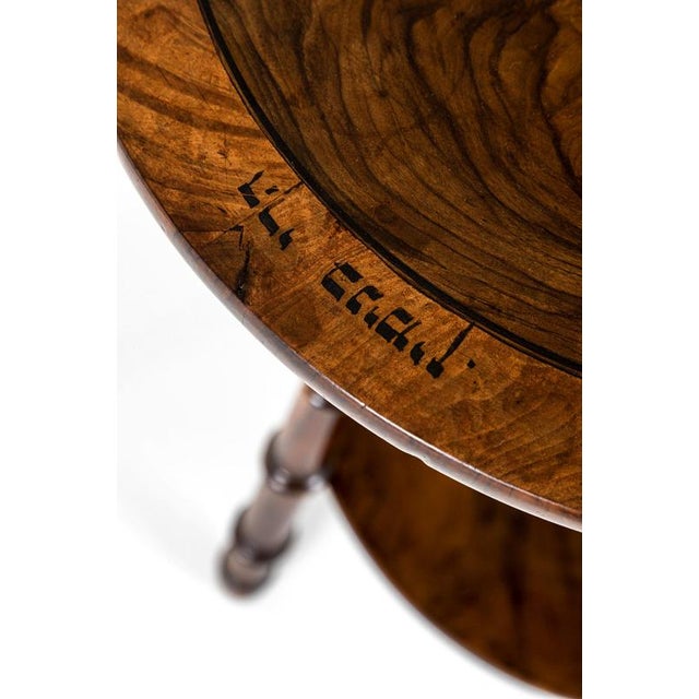 Wood Olive Wood Occasional Table For Sale - Image 7 of 10