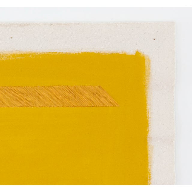 Mustard Yellow Abstract Geometric 20 X 20 Art Print, White Frame Chairish