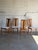 Modern In Style of Skovby Teak High-Back Upholstered Dining Chairs Set of 4 Danish Vintage 1980s For Sale - Image 3 of 9