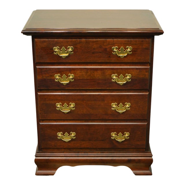 Cresent Furniture Solid Cherry Traditional Style 25" Nightstand 2232 Chairish