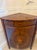 Brown Antique English Victorian Marquetry Mahogany Corner Cabinets, 1880, Set of 2 For Sale - Image 8 of 16