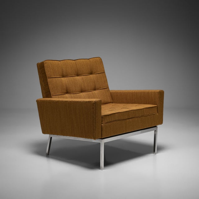 1960s Model 65A Rolex Lounge Chairs by Florence Knoll for Knoll, USA, 1960s, Set of 2 For Sale - Image 5 of 15