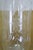 2 Mid Century Etched Glass Crystal Hurricane Candlestick Boudoir Lamps 20" For Sale - Image 9 of 18