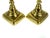 Early 20th Century Tall Traditional Victorian English Style Heavy Solid Brass Candlesticks Candle Holders - Set For Sale - Image 10 of 12