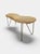 Vintage Peanut Wicker Bench from Ikea, Sweden, 1990 For Sale - Image 6 of 7