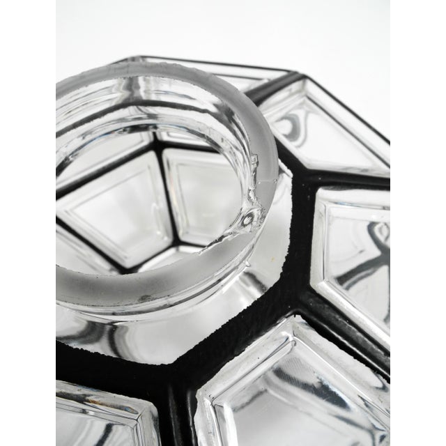 Model 2756 Octagon Ceiling Lamp in Glass from Limburg, 1970s For Sale - Image 18 of 18