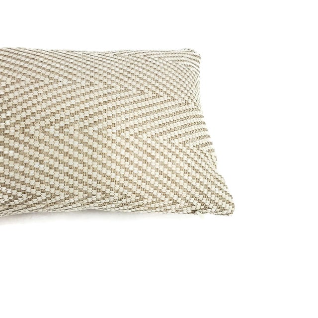 Kravet Kravet Bow Herringbone in Sand Lumbar Pillow Cover For Sale - Image 4 of 5