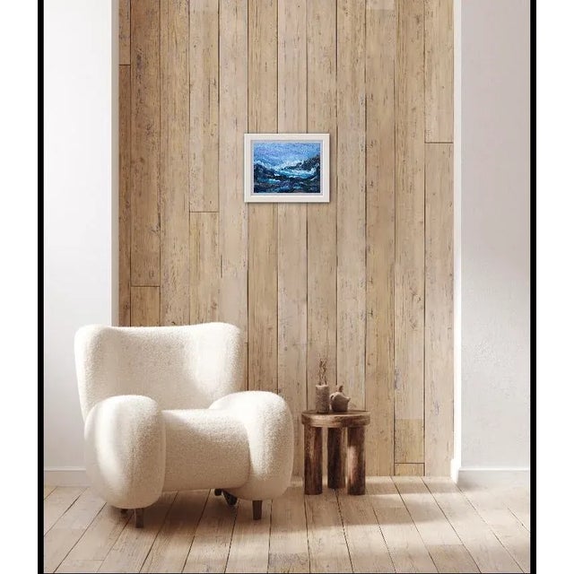2020s Abstract Seascape, Modern Impressionist Oil Painting For Sale - Image 5 of 9
