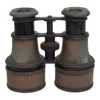 Early 1900s Expandable Binoculars 4545b For Sale