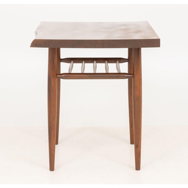 George Nakashima American Black Walnut End Table, 1964-5 For Sale In New York - Image 6 of 8