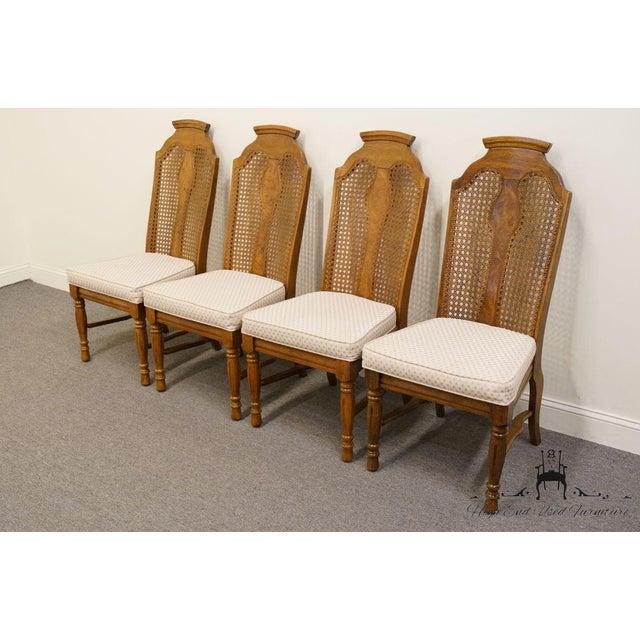 Henry Link Dixie Contemporary Style Cane Back Dining Side Chairs Set