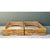 Wood Vintage Stacked Rattan King Bed Base - Pair For Sale - Image 7 of 12