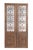 Vintage Indian Carved Teakwood and Iron Door For Sale - Image 4 of 4