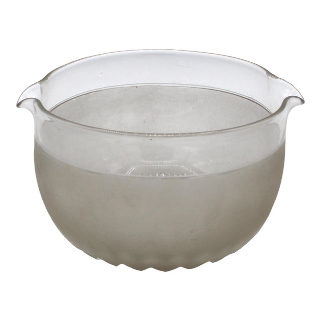 Circa 1840 English Glass Wine Rinser For Sale