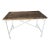Vintage Solid Oak and Cast Iron Desk Restoration Hardware (12 Available) For Sale