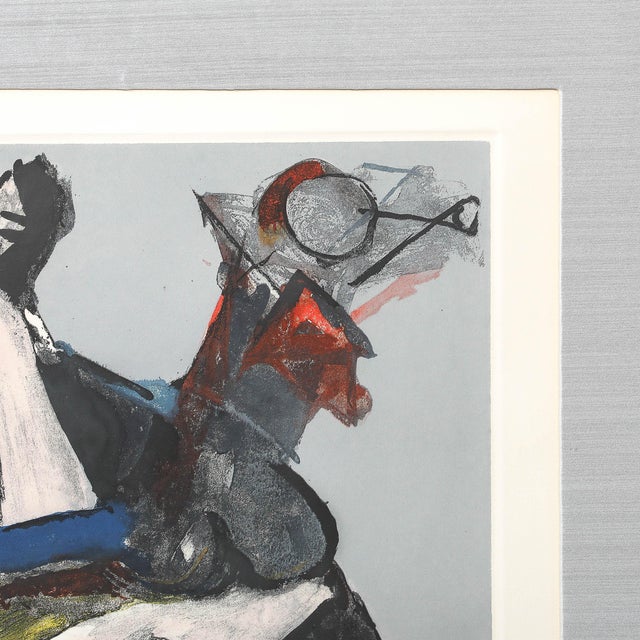 Gray Marino Marini Mid-Century Etching, Drypoint & Aquatint From Shakespeare Series Edition 8/50 For Sale - Image 8 of 12