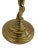 Set of Three Mid 20th Century Brass Barley Twist Candlesticks For Sale - Image 4 of 10